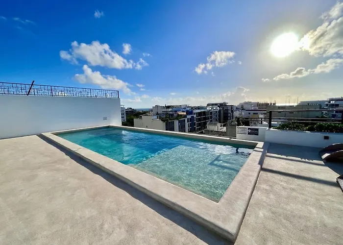 Jacuzzi In A Few Steps From 5th Av. Ferienhaus Playa del Carmen